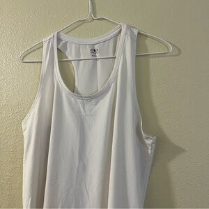 Athletic Works Women's Athletic Tank Top White Size Medium